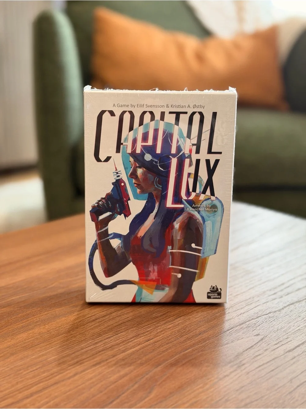 NEW Capital Lux Card Game by Eilif Svensson & Kristian A Ostby - Aporta Games